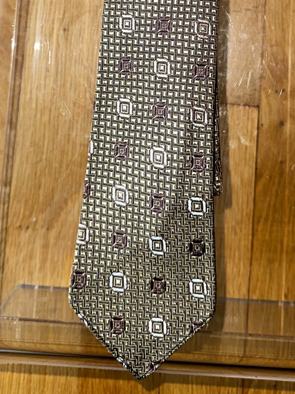 Vintage Rhodia Organsin Wool Neck Tie